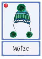 Vorschau - Bildkarten - WINTER Wort- und Bildkarten - Seite 2