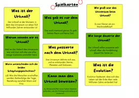 Vorschau - Spiele - Schöpfung, Evolution & Urknall: Brettspiel (mit 27 Fragen) - Seite 3