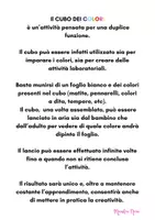 anteprima - Altro tipo di materiale - il cubo dei colori - Pagina 1
