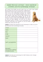 Vorschau - Arbeitsblätter - Tiere beschreiben - Seite 1