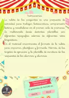 Vista previa - Tarjetas / Manipulativos - Ruleta lectoescritura cuentos - página 1