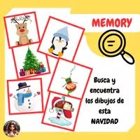 Vista previa - Juegos / Gamificación - Memory navidad - Portada