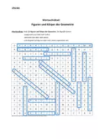 Vorschau - Interaktives Material - Wortsuchrätsel Mathe: Figuren und Körper (Geometrie) - Seite 1