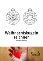 Vorschau - Arbeitsblätter - Weihnachtskugeln zeichnen mit dem Fineliner - Deckblatt