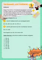 Vorschau - Stationenlernen - Rechentricks, werde zum Magier der Mathematik! - Seite 1