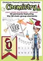 Vorschau - Mal- und Bastelvorlagen - Englisch: Elemente Chemie bilingual HG Weihnachten Wimpel - Deckblatt