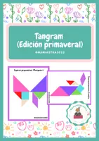 Vista previa - Tarjetas / Manipulativos - Tangram Edición Primaveral - Portada