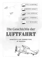 Vorschau - Stationenlernen - Die Geschichte der Luftfahrt - Deckblatt