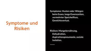 Vorschau - Präsentationen/Tafelbilder - Ernährung bei Dysphagie - Eine Einblick - Seite 3