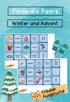 Vorschau - Spiele - Materialpaket "Finde die Paare" (4 Jahreszeiten) - Deckblatt