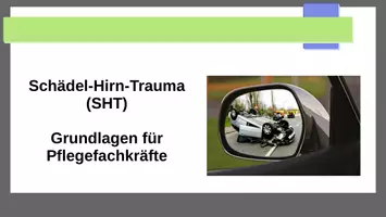 Vorschau - Arbeitsblätter - Materialpaket SHT Schädel Hirn Trauma für Pflegeberufe - Deckblatt