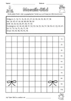 Vorschau - Mal- und Bastelvorlagen - 🎨🔢 Wachsendes Materialpaket: Hundertertafel Mosaik (differenziert) + Lösungen ✨ - Seite 2