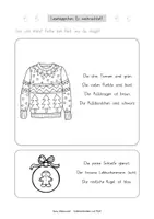 Vorschau - Arbeitsblätter - Lesehäppchen Es weihnachtet! (Klassen 1 und 2) - Seite 2