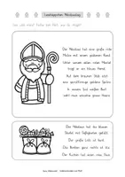 Vorschau - Arbeitsblätter - Lesehäppchen Nikolaustag (Klassen 1 und 2) - Seite 3
