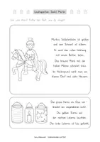 Vorschau - Arbeitsblätter - Lesehäppchen Sankt Martin (Klassen 1 und 2) - Seite 3