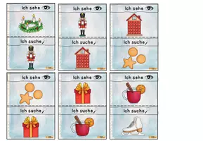 Vorschau - Spiele - Starter-Lesespiel "Winter und Advent" - Seite 3