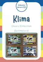 Vorschau - Präsentationen/Tafelbilder - Klimazonen - Klettmaterial und Legematerial - Deckblatt