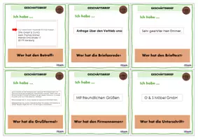 Vorschau - Spiele - Ich habe wer hat - Fragekarten zum Geschäftsbrief // WiK - IT - Seite 2