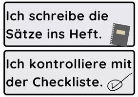 Vorschau - Fördermaterial/Inklusion - Partnerdiktat: Visualisierung Ablauf - Seite 3