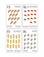 Aperçu - Préparation de séance / Séance complète - Cartes à compter 1 à 20 Automne +5 fiches d'activités - Page 3