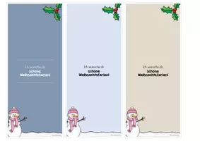 Vorschau - Poster - Feriengruß Weihnachtsferien - Seite 3
