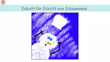 Vorschau - Präsentationen/Tafelbilder - Schritt für Schritt - Schneemann - Seite 1
