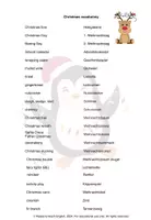 Vorschau - Arbeitsblätter - Mingle bingo: Christmas edition - Seite 2