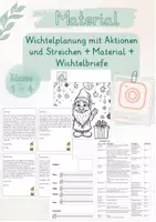 Vorschau - Mal- und Bastelvorlagen - Wichtel in der Grundschule - Briefe, Planung, Aktionen, Streiche - Deckblatt