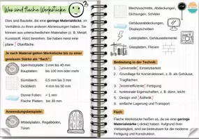 Vorschau - Arbeitsblätter - Technik/TZ - Flache Werkstücke mit Formveränderungen - Seite 3