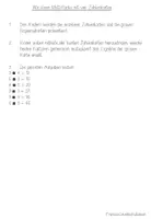 Vorschau - Stundenentwürfe - Lösen von Multipacks mit 4 und 3 Zahlenkarten - Seite 1