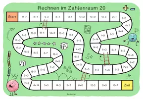 Vorschau - Spiele - Brettspiel / Zahlenraum 20 - Seite 1