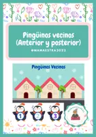 Vista previa - Tarjetas / Manipulativos - Pingüinos vecinos - Portada