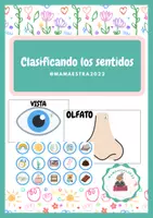 Vista previa - Tarjetas / Manipulativos - Clasificando los sentidos - Portada