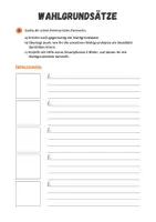 Vorschau - Arbeitsblätter - Bundestagswahl 2025 - Wahlrechtsgrundsätze #demokratiestärken - Seite 2