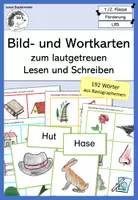 Vorschau - Fördermaterial/Inklusion - Bild- und Wortkarten zum lautgetreuen Lesen und Schreiben - Deckblatt
