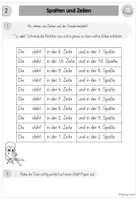 Vorschau - Arbeitsblätter - Hundertertafel/ -feld - Spalten und Zeilen - Seite 3