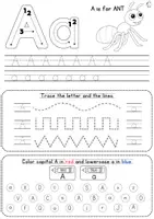 Vista previa - Hojas de trabajo - WORKSHEET: JOLLY PHONICS - GROUP 1 - página 2