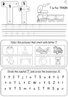 Vista previa - Hojas de trabajo - WORKSHEET: JOLLY PHONICS - GROUP 1 - página 3