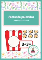 Vista previa - Hojas de trabajo - Contando palomitas - Portada