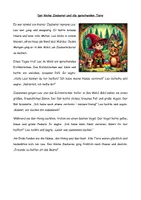 Vorschau - Arbeitsblätter - Der kleine Zauberer - Adjektive - Deckblatt
