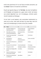 Vorschau - Arbeitsblätter - Lesetext Gebäude und Verkehrsregeln - Seite 1