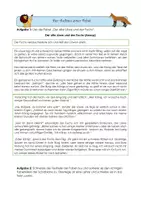 Vorschau - Arbeitsblätter - Fabeln - Seite 1
