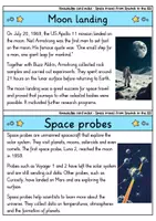 Vorschau - Bildkarten - Knowledge card index - Space travel: From Sputnik to the ISS | Astronomy (English) - Seite 2