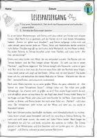 Vorschau - Arbeitsblätter - Lesespaziergang Winter Klasse 3./4. Leseförderung - Seite 3