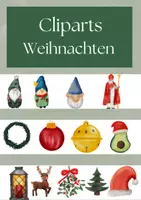 Vorschau - Mal- und Bastelvorlagen - Materialpaket Weihnachten, Best of 2024, malen, basteln, kreativ sein - Seite 1