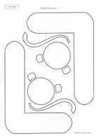 Vorschau - Mal- und Bastelvorlagen - Buchstabentier L wie Löwe für das Buchstabenheft - Seite 2