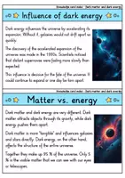 Vorschau - Bildkarten - Knowledge card index - Dark matter and dark energy | Astronomy (English) - Seite 3