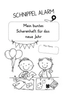 Vorschau - Arbeitsblätter - ✂️ Feinmotorik Silvester / Neujahr: Übungen Schneiden / Schere - Scherenübungen Schneideübungen 2026 - Seite 2