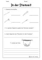 Vorschau - Arbeitsblätter - Arbeitsblätter - Steinzeit - Seite 2