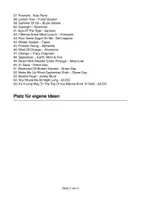 Vorschau - Unterrichtsreihen - Cajon Liederliste für Anfänger und Anfängerinnen - Seite 1